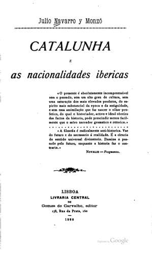 Catalunha e as nacionalidades ibericas