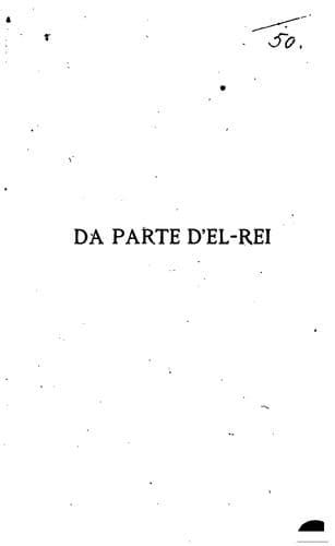 Da parte d'el-rei: romance historico do seculo XIV