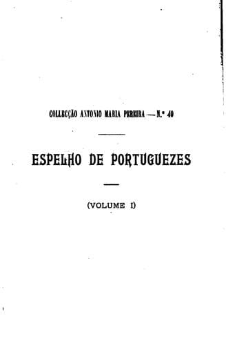 Espelho de portuguezes
