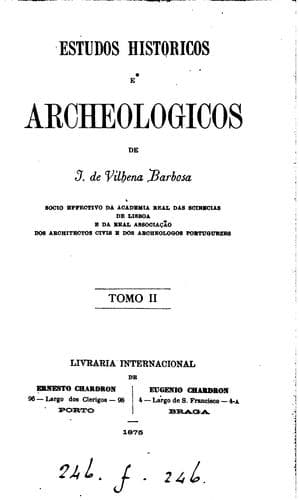 Estudos historicos e archeologicos