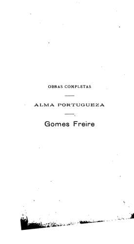 Gomes Freire, drama historico