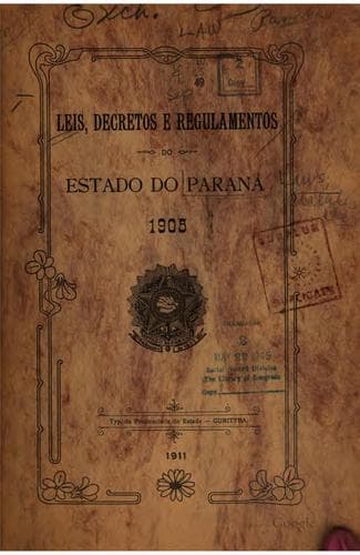 Leis, decretos e regulamentos do Estado do Paraná, 1905