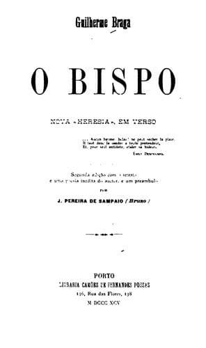 O bispo: nova "heresia" em verso