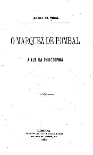 O marquez de Pombal á luz da philosophia