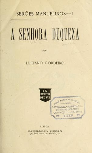 A senhora duqueza