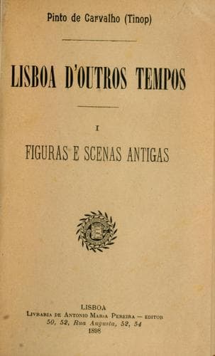 Lisboa d'outros tempos
