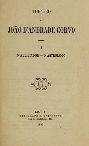 Theatro I: O alliciador - O astrologo