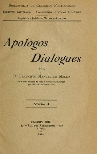 Apologos dialogaes