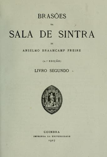 Brasões da sala de Sintra
