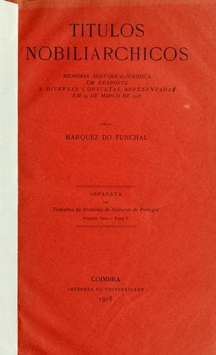 Titulos nobiliarchicos