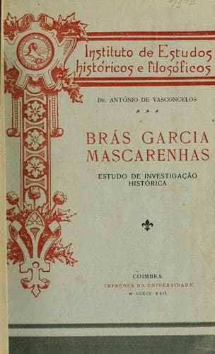 Brás Garcia Mascarenhas: estudo de investigação histórica