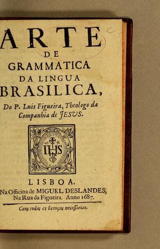 Arte de grammatica da lingua brasilica