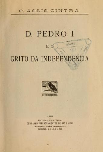 D. Pedro I e o grito da independencia