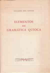 Elementos de gramática quioca.