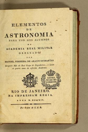 Elementos de astronomia par uso dos alumnos da Academia Real Militar