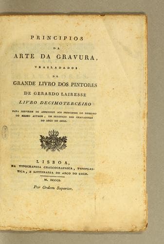 Principios da arte da gravura