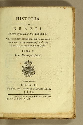 Historia do Brazil desde seu descobrimento em 1500 até 1810