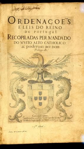 Ordenaçoẽs, e leis do reino de Portugal