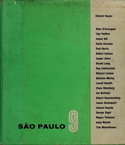 São Paulo 9, United States of America: Edward Hopper [and] Environment U.S.A., 1957-1967.