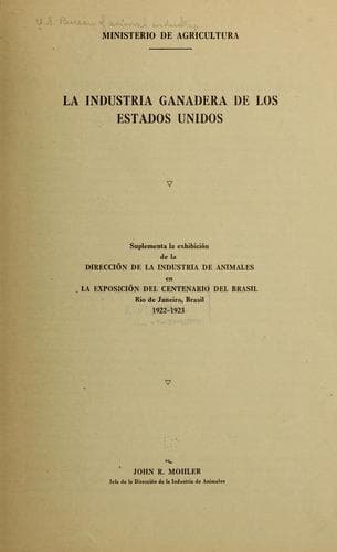 La industria ganadera de los Estados Unidos