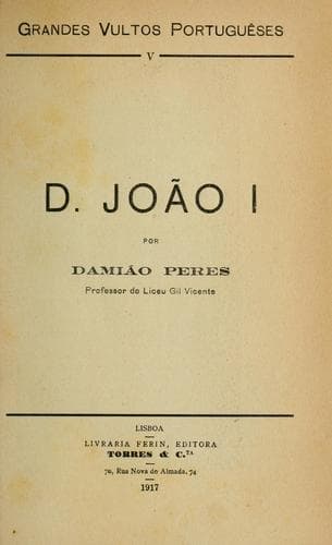D. João I
