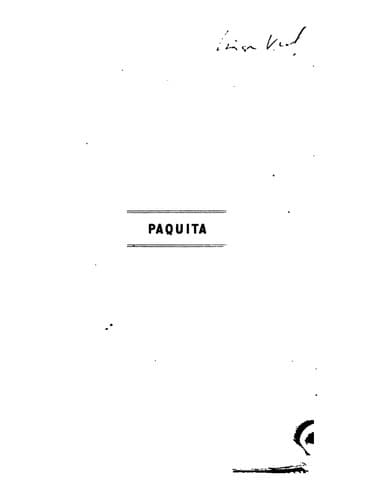 Paquita: seis cantos
