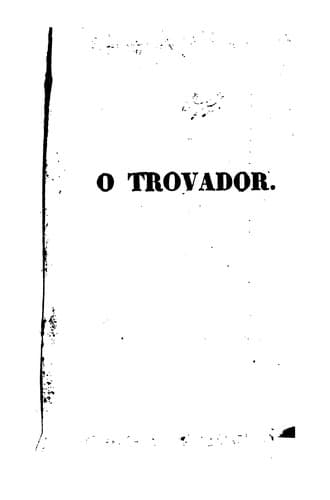 O trovador.: Collecção de poesias contemporaneas