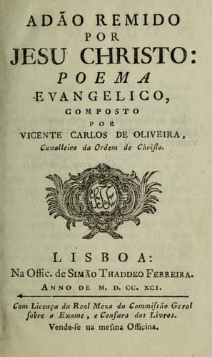 Adão remido por Jesu Christo: poema evangelico