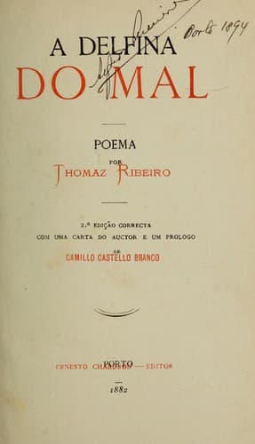 A Delfina do mal: poema