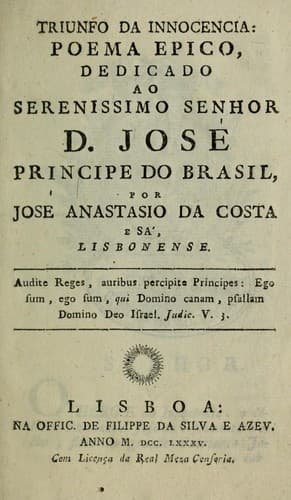 Triunfo da innocencia: poema epico ...