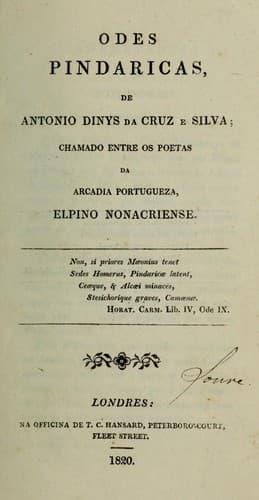 Odes pindaricas
