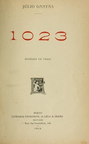 1023 [I.e. Mil vinte e tres]: episódio em verso