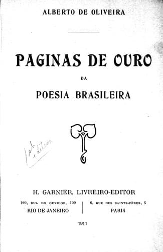 Paginas de ouro da poesia brasileira