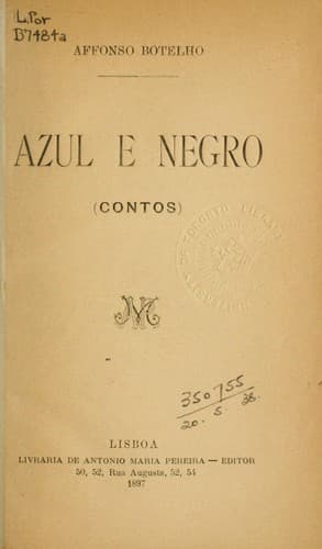 Azul e negro: (contos)