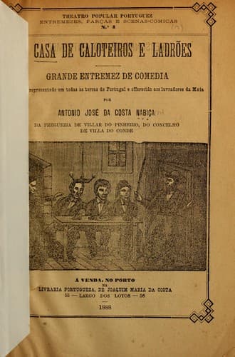 A casa de caloteiros e ladrões