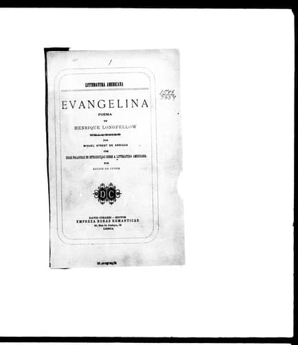 Evangelina: poema