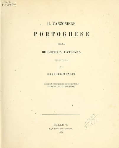 Communicazioni dalle biblioteche di Roma e da altre biblioteche per lo studio delle lingue e delle letterature romanze