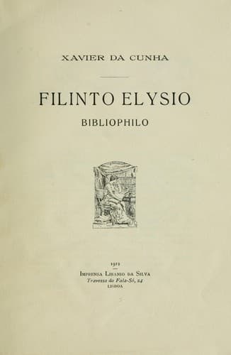 Filinto Elysio bibliophilo