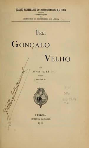 Frei Gonçalo Velho