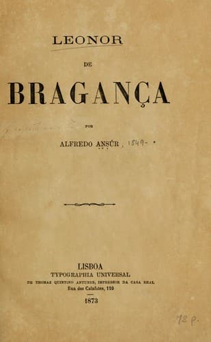 Leonor de Bragança