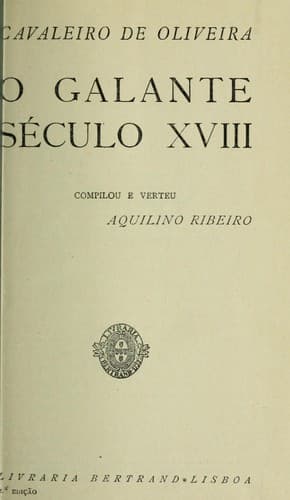 O galante século XVIII
