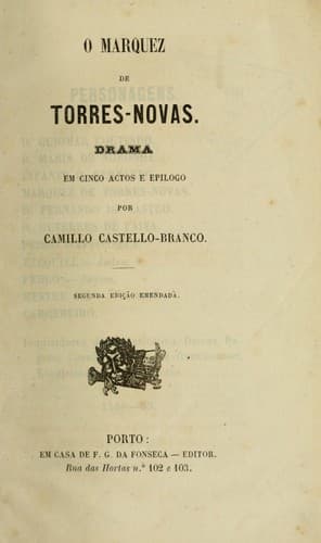 O Marquês de Torres Novas