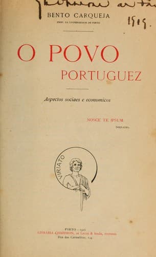 O povo portuquez: aspectos sociaes e economicos