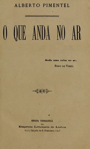 O que anda no ar