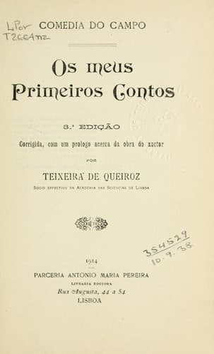 Os meus primeiros contos ...: corrigida, com um prologo acerca da obra do auctor