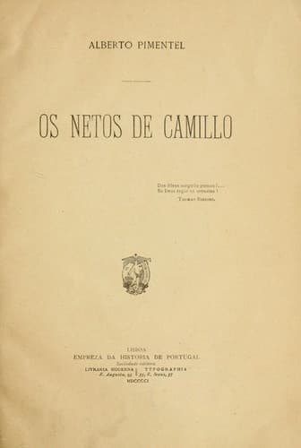 Os netos de Camillo