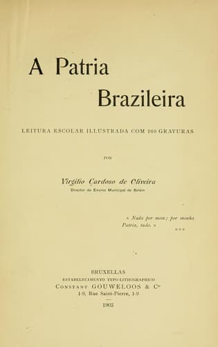 A patria Brazileira