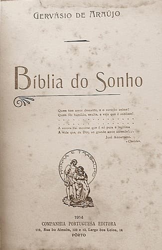 Bíblia do sonho.