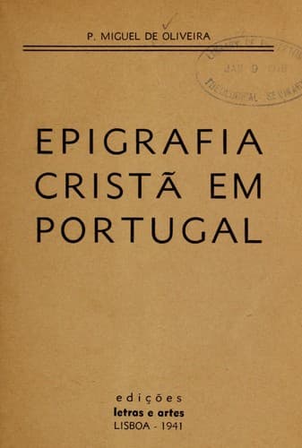 Epigrafia crista  em Portugal