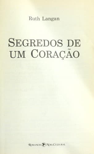 Segredos de um corac̜a̋o